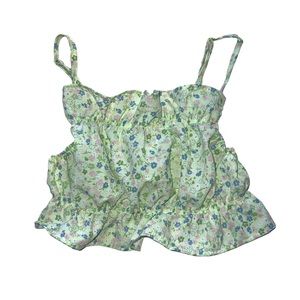 h&m cropped tank top